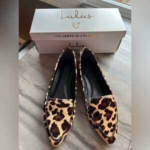 Lulu's Animal Print Flats